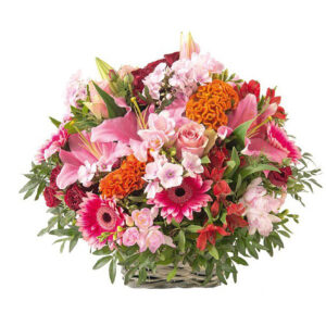Panier de fleurs ( PF1 - Ø env. 50 cm)
